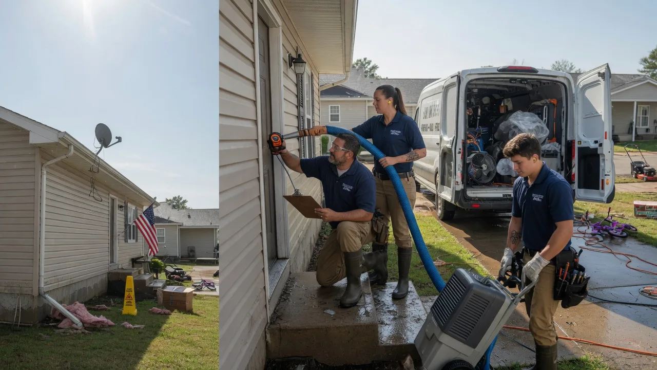 Ceiling Water Damage Restoration in Queen City, MO near me